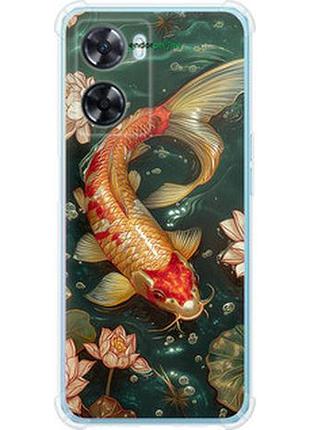 Чехол на oppo a57s мелодия лотоса "6106sp-2931-2448"