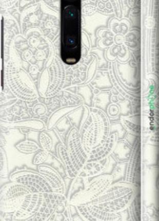 Чохол на xiaomi mi 9t біле мереживо "4383m-1815-2448"