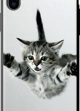 Чехол на iphone xs летящий котёнок "2322b-1583-2448"