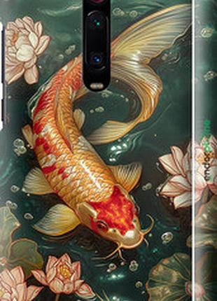 Чехол на xiaomi mi 9t мелодия лотоса "6106m-1815-2448"