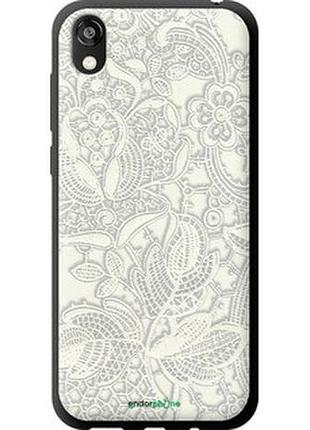 Чехол на huawei honor 8s белое кружево "4383b-1679-2448"