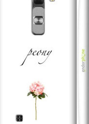 Чехол на lg g4c h522y пион "4366c-389-2448"