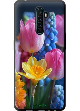 Чехол на oppo reno ace весенние цветы "6058b-1964-2448"