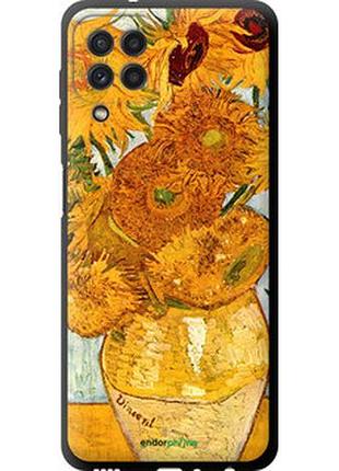 Чехол на samsung galaxy m22 m225f винсент ван гог. подсолнухи "162b-2551-2448"