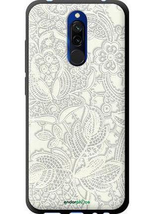Чохол на xiaomi redmi 8 біле мереживо "4383b-1806-2448"