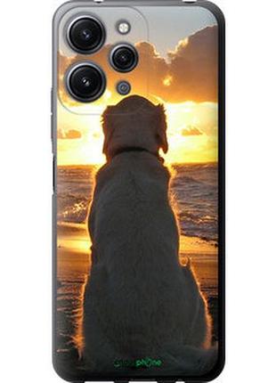 Чохол на xiaomi redmi 12 захід і собака "3966u-3114-2448"