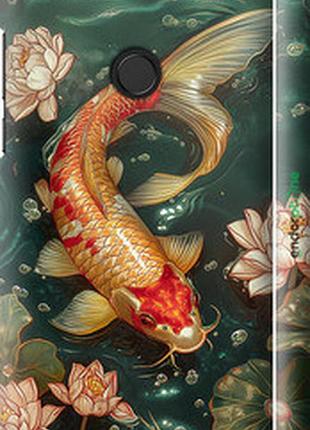 Чехол на huawei y7 prime 2018 мелодия лотоса "6106m-1509-2448"