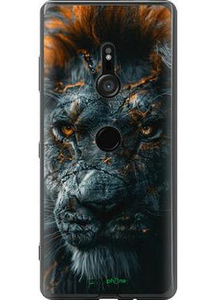 Чохол на sony xperia xz3 h9436 плам'яний лев "6153u-1540-2448"