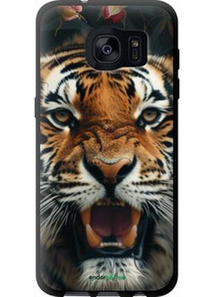 Чохол на samsung galaxy s7 edge g935f тигрова велич "6080b-257-2448"