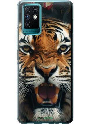 Чохол на infinix note 10 тигрова велич "6080u-2763-2448"