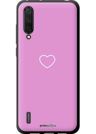 Чехол на xiaomi mi 9 lite сердце 2 "4863b-1834-2448"