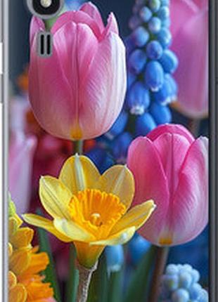 Чехол на samsung galaxy a2 core a260f весенние цветы "6058u-1683-2448"
