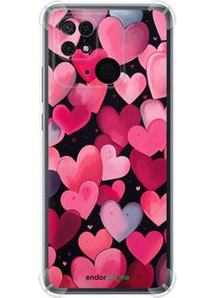 Чехол на xiaomi redmi 10c сердечки 4 "5662sp-2591-2448"