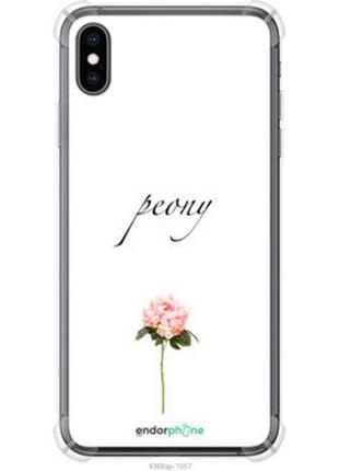 Чехол на iphone xs max пион "4366sp-1557-2448"
