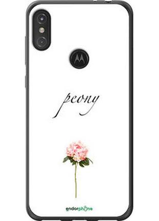 Чехол на motorola one power пион "4366u-1588-2448"