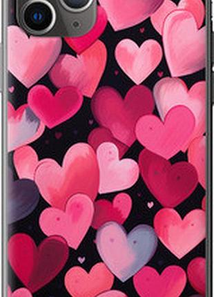 Чехол на iphone 11 pro max сердечки 4 "5662u-1723-2448"