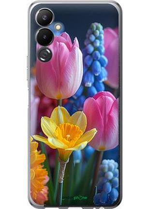 Чохол на tecno pova 4 lg7n весняні квіти "6058u-2967-2448"