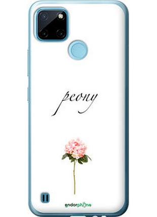 Чехол на realme c21y пион "4366u-2472-2448"