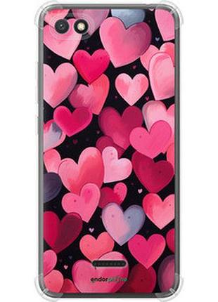 Чехол на xiaomi redmi 6a сердечки 4 "5662sp-1531-2448"