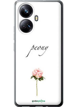 Чехол на realme 10 pro plus пион "4366u-2944-2448"