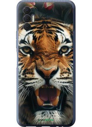 Чехол на tecno spark 8p kg7n тигровое величие "6080u-2526-2448"