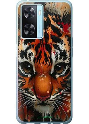 Чехол на oppo a57s mini tiger "6052u-2931-2448"