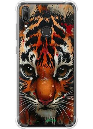 Чехол на huawei y7 2019 mini tiger "6052sp-1638-2448"