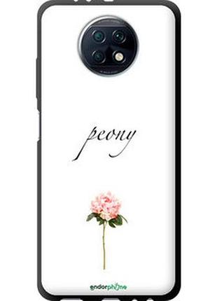 Чехол на xiaomi redmi note 9t пион "4366b-2261-2448"