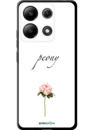 Чехол на xiaomi redmi note 13 4g пион "4366b-3654-2448"