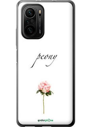 Чехол на xiaomi poco f3 пион "4366t-2280-2448"