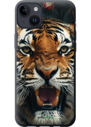 Чехол на iphone 14 plus тигровое величие "6080u-2645-2448"