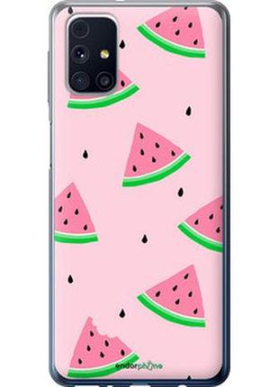 Чехол на samsung galaxy m31s m317f розовый арбуз "4314u-2055-2448"