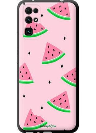 Чехол на huawei honor 30 розовый арбуз "4314b-1921-2448"