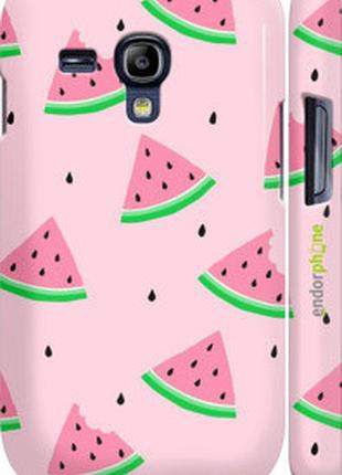 Чехол на samsung galaxy s3 mini розовый арбуз "4314c-31-2448"