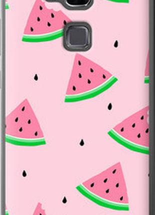 Чохол на huawei ascend mate 7 рожевий кавун "4314u-140-2448"