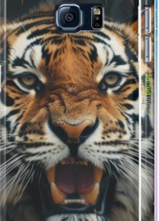 Чехол на samsung galaxy s6 edge g925f тигровое величие "6080m-83-2448"