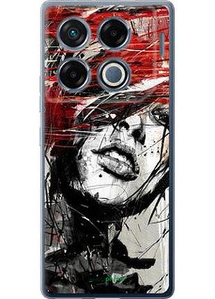Чохол на infinix gt 20 pro обличчя дівчини "1162u-3735-2448"
