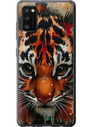 Чехол на samsung galaxy a41 a415f mini tiger "6052t-1886-2448"