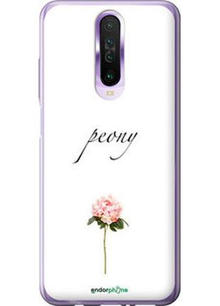 Чехол на xiaomi redmi k30 пион "4366u-1836-2448"