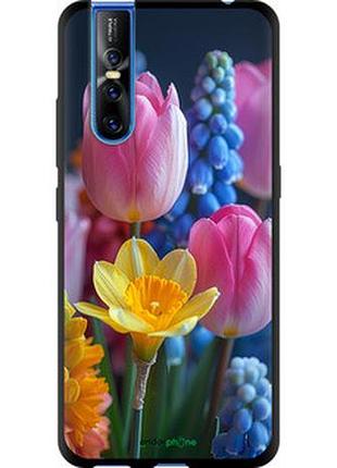 Чохол на vivo v15 pro весняні квіти "6058b-1763-2448"