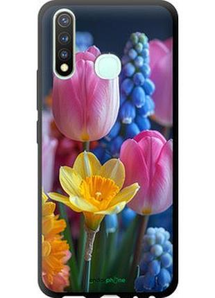 Чохол на vivo y19 весняні квіти "6058b-630-2448"
