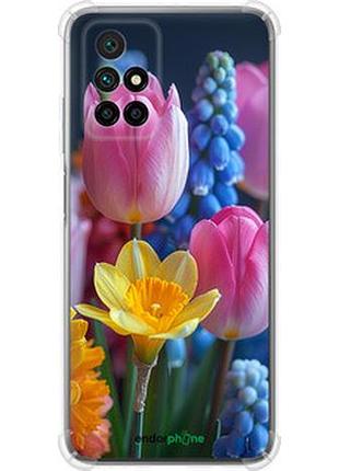 Чехол на xiaomi redmi 10 весенние цветы "6058sp-2488-2448"
