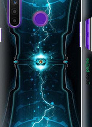 Чехол на realme 5 молнии в цилиндре "120m-1862-2448"