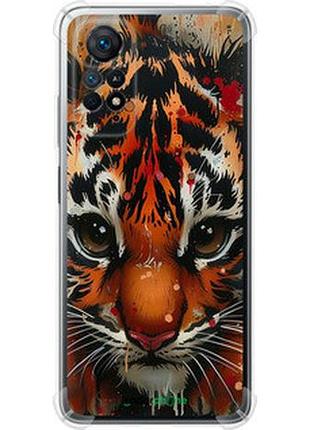 Чехол на xiaomi redmi note 11s 4g mini tiger "6052sp-3936-2448"