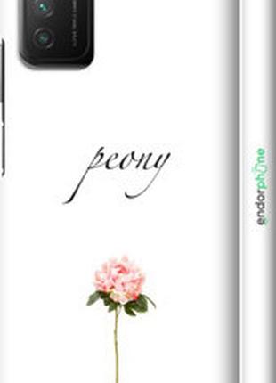 Чехол на xiaomi poco m3 пион "4366m-2200-2448"
