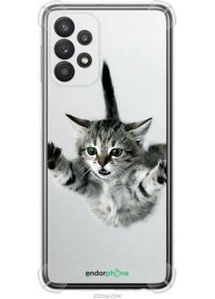 Чохол на samsung galaxy a32 a325f летючий кошенят "2322sp-2204-2448"