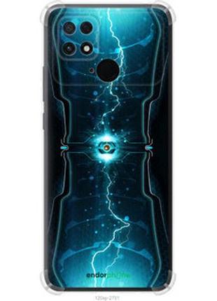 Чехол на xiaomi poco c40 молнии в цилиндре "120sp-2701-2448"