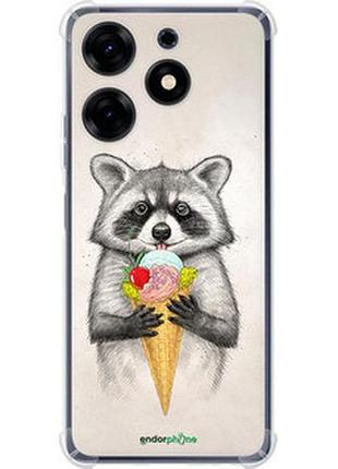 Чохол на tecno spark 10 pro єнотик з морозивом "4602sp-3022-2448"