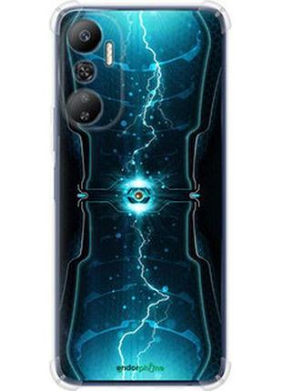 Чехол на infinix hot 20 молнии в цилиндре "120sp-2966-2448"