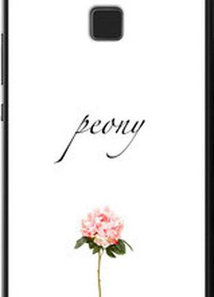 Чехол на huawei p9 lite пион "4366t-298-2448"